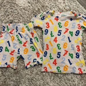 Old Navy Numbers Pajama Set 5T